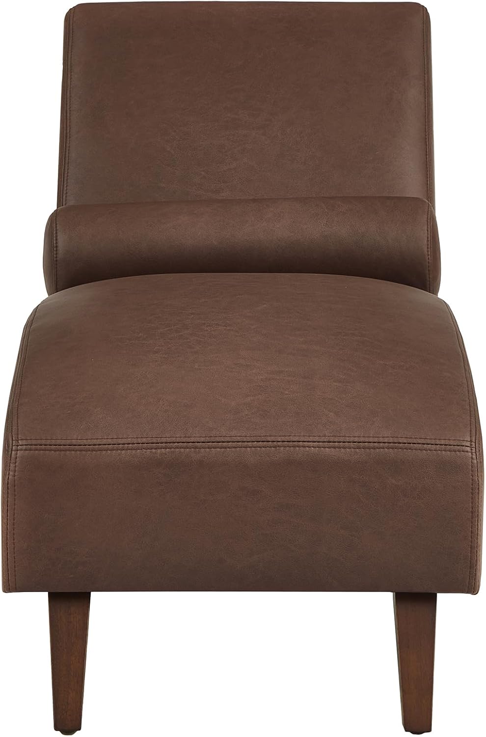 Ergonomic Faux Leather Indoor Chaise Lounge Chair