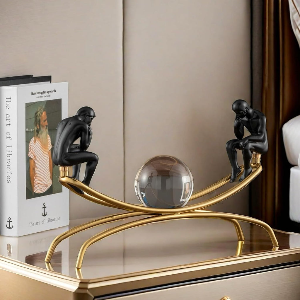 Desktop Thinker Decorative Figurine Statue