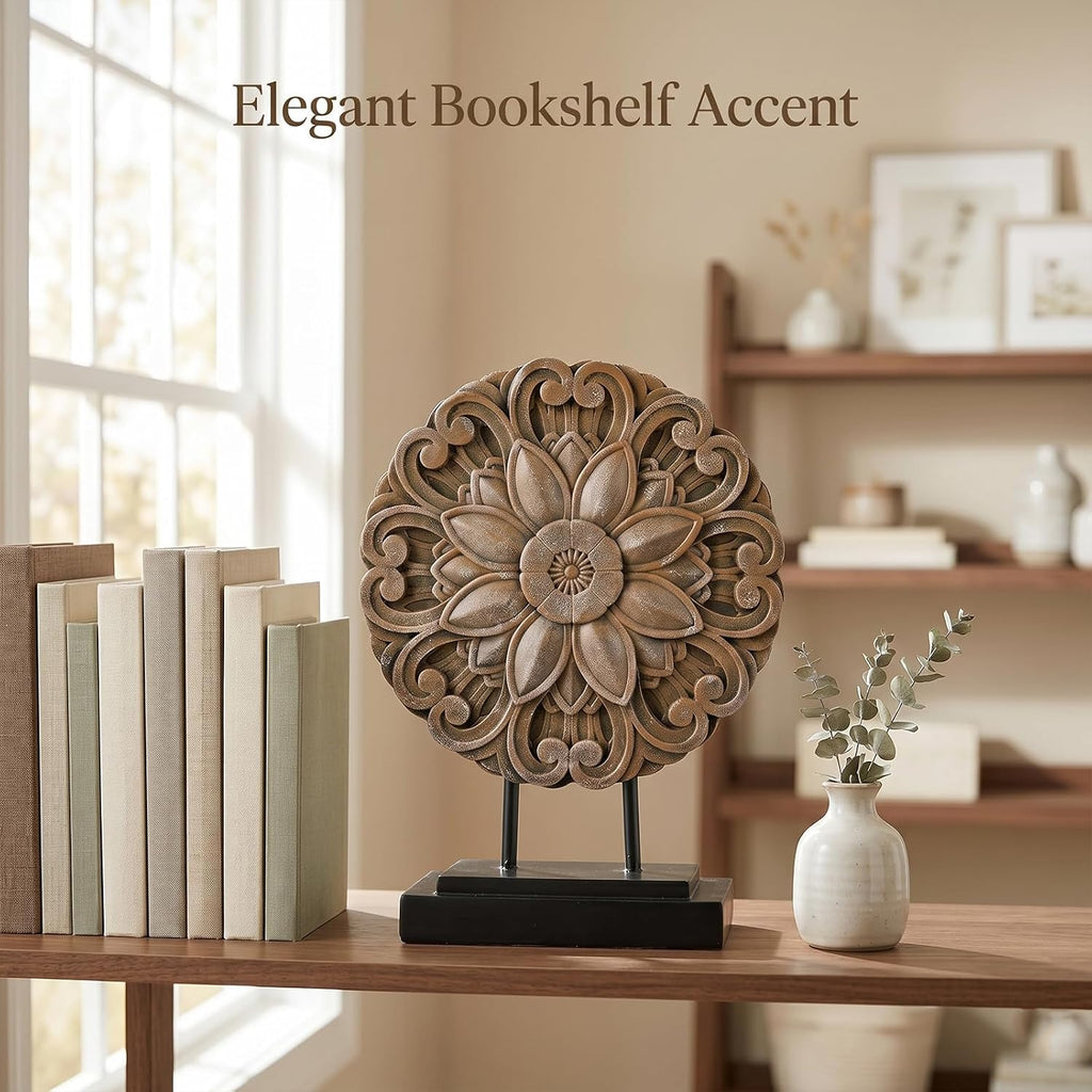 Rustic Farmhouse Tabletop Decor Sculpture