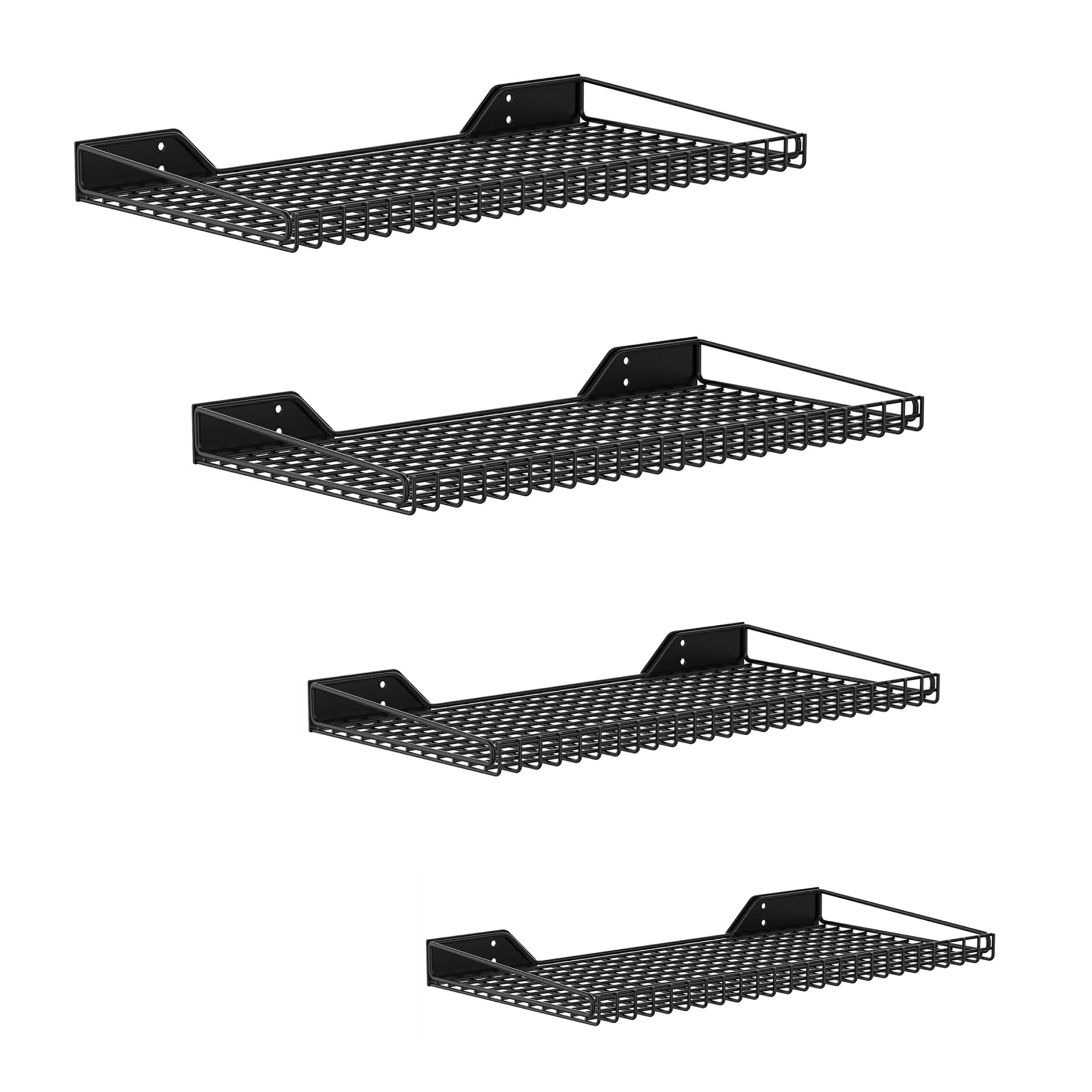 Garage Wall‑Mounted Storage Shelves Set